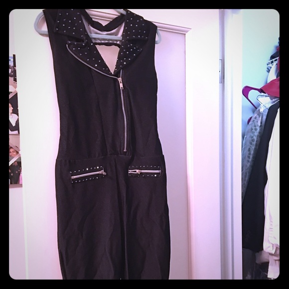 Size Teen Medium jean jegging jumpsuit