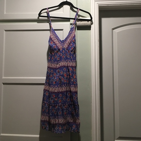 Summer blue dress
