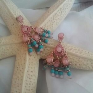 Joan rivers chandelier earrings