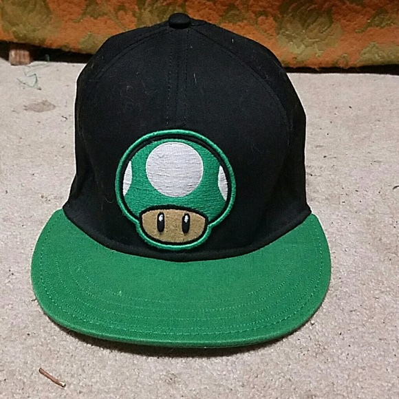 Mario 1-Up Mushroom Snapback hat
