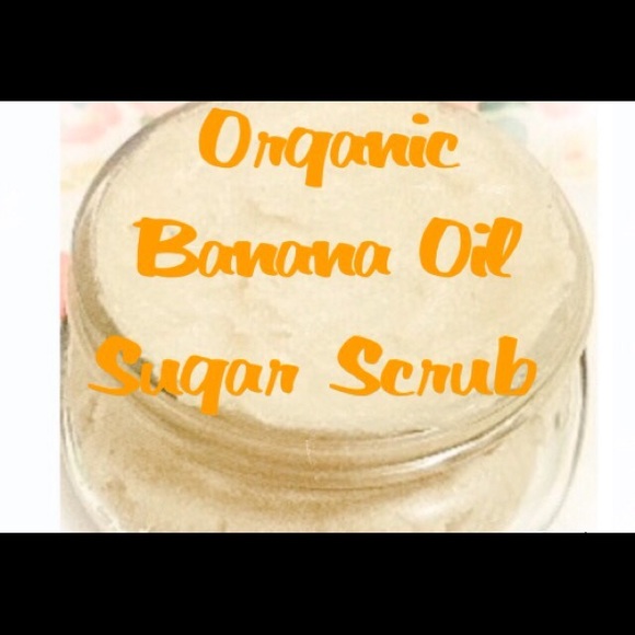 ORGANIC HONEY BANANA SUGAR SCRUB FACE EXFOLIATE