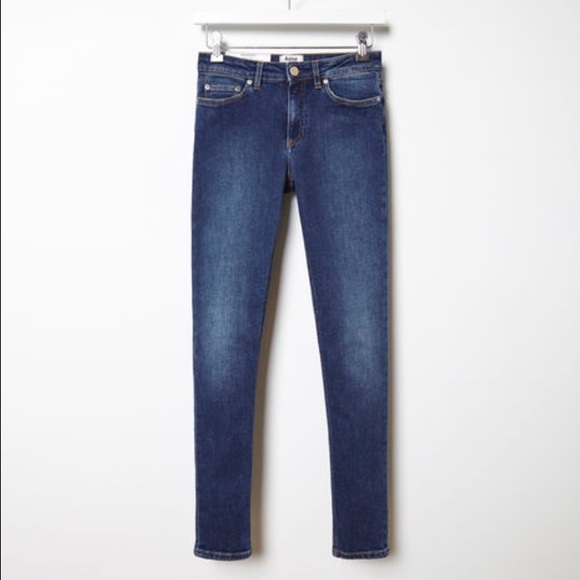 Acne Studios Skin 5 blue jeans