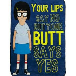 Bobs Burgers Tina fleece