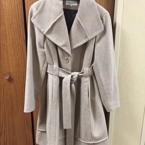 Calvin Klein mid calf length coat