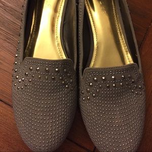 Studded flats never worn by Liliana