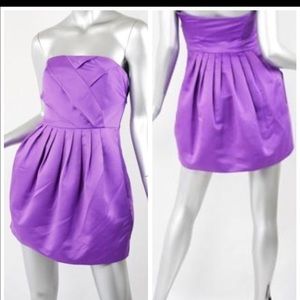 Purple sleeveless mini dress Armani Exchange