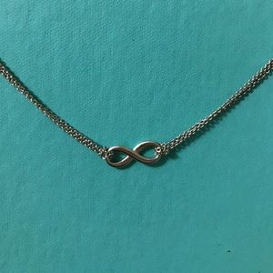 Tiffany & Co infinity necklace