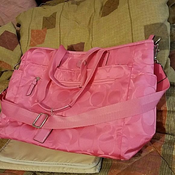 SOLD !COACH Diaper bag... SOLD !