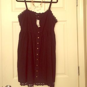✨FLASH SALE✨ babydoll black dress from Forever 21