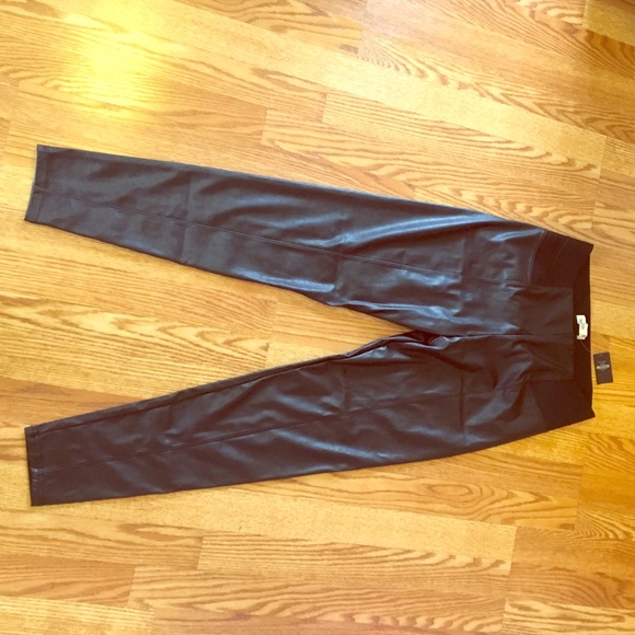 Abercrombie and Fitch Faux Leather leggings