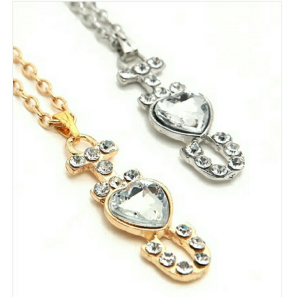 New Arrival Silver I Love You Chain Necklace