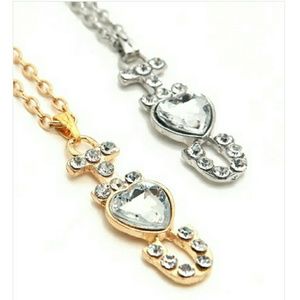New Arrival Silver I Love You Chain Necklace