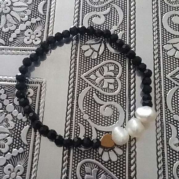??Bracelet crystal and perls??