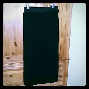 Merona Long Pleated Skirt