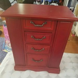 Real Cherry Wood jewlery box