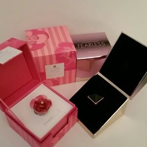 Victorias secret fragrance rings set of 4 NIB