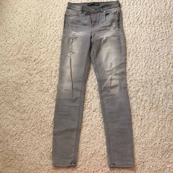 Express High Rise Gray legging -2R