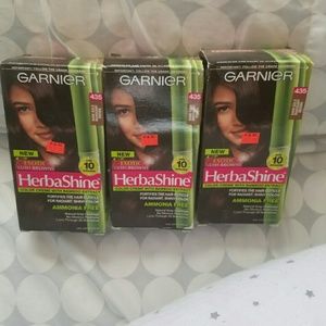 REDUCED!! Garnier HerbaShine hair color 3 boxes