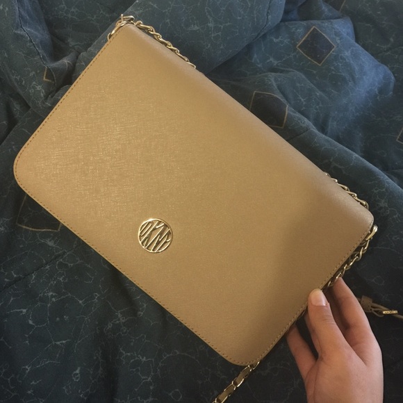 Authentic DKNY saffiano leather purse