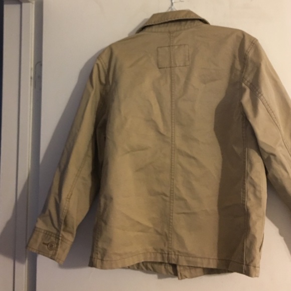 Tan Old Navy Cargo Jacket for Little boy - Picture 2 of 2