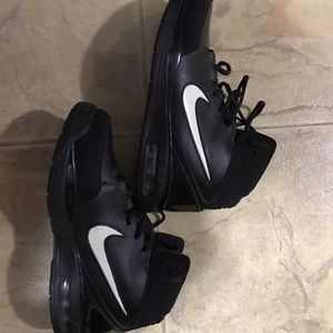 Black womans size 8.5 Nike basketball high tops