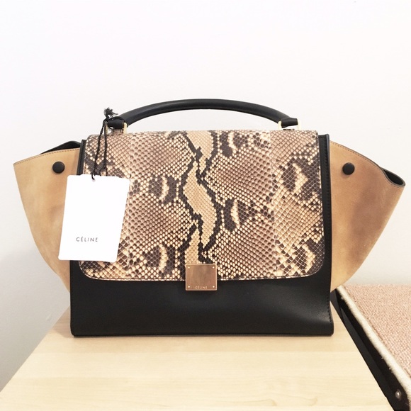Authentic Céline Trapeze handbag