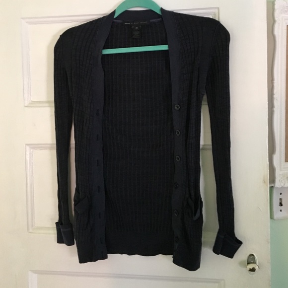 Navy cardigan