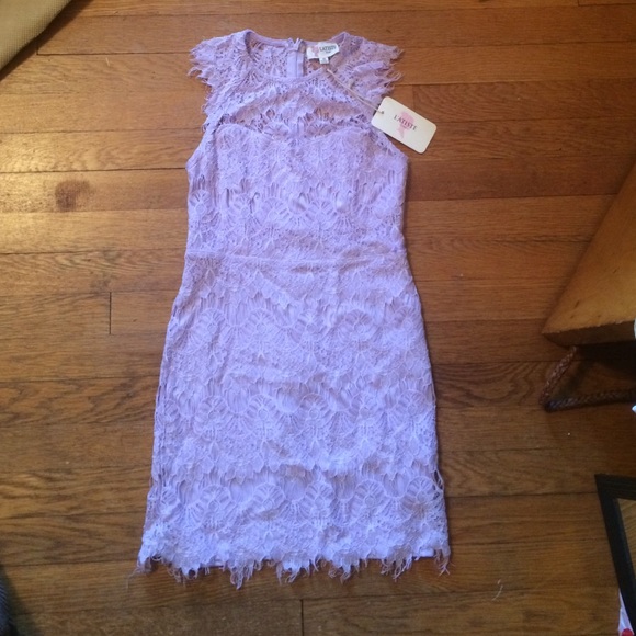 GORGEOUS lilac eyelet lace dress! Size medium