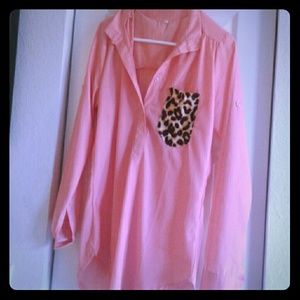 Pink blouse