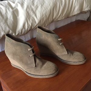 J CREW Wedge Booties