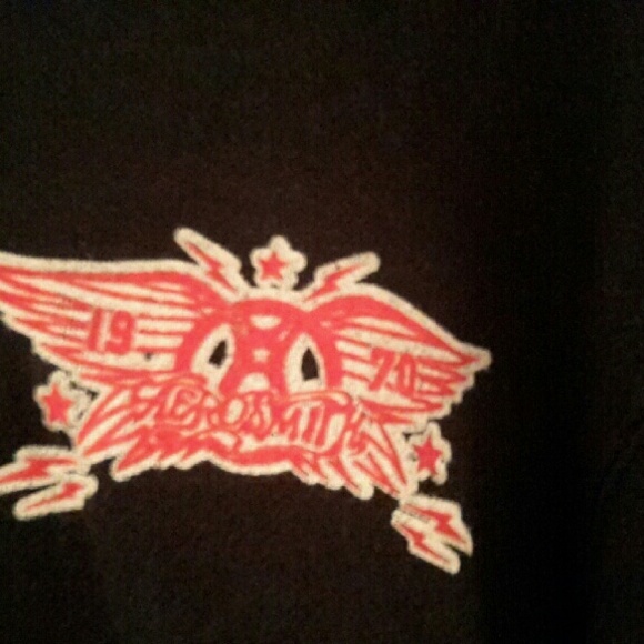 AEROSMITH BAD BOYS BOSTON OFFICIAL ZIP UP HOODIE M - Picture 2 of 4