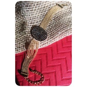 Black Crystal Bracelet
