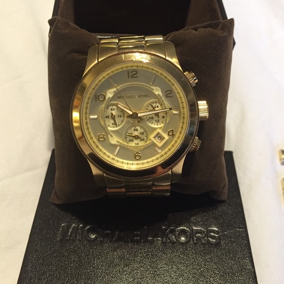 Gold Michael Kors Boyfriend Watch