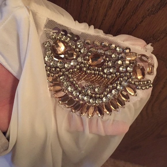 One shoulder semi-formal dress - Picture 2 of 3