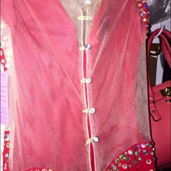 ❗️SALE ❗️ RED PROM DRESS 🔥 - Picture 3 of 4