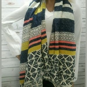 Aerie Women's Fashion Long Cotton Scarf Wrap