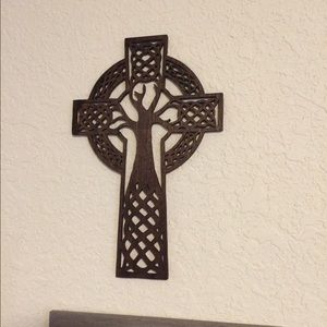 2x Wood Cross Wall Art!!