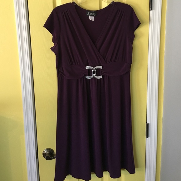 Mulberry A-line Party Dress