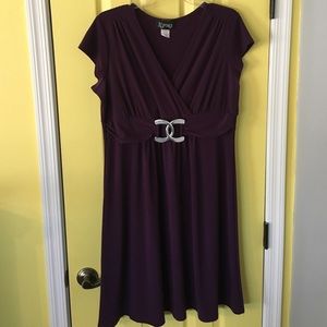 Mulberry A-line Party Dress