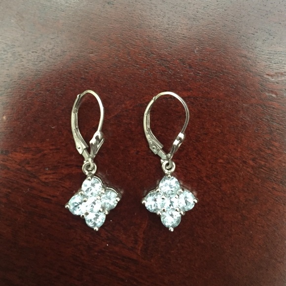 Real diamond earrings
