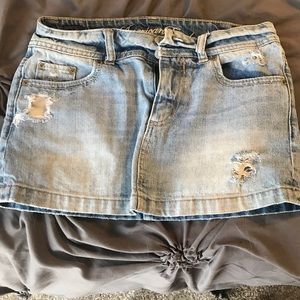 American Eagle Denim Skirt- size 0