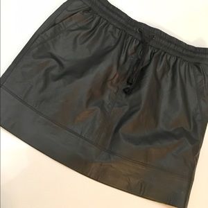 "Vegan" Leather Mini