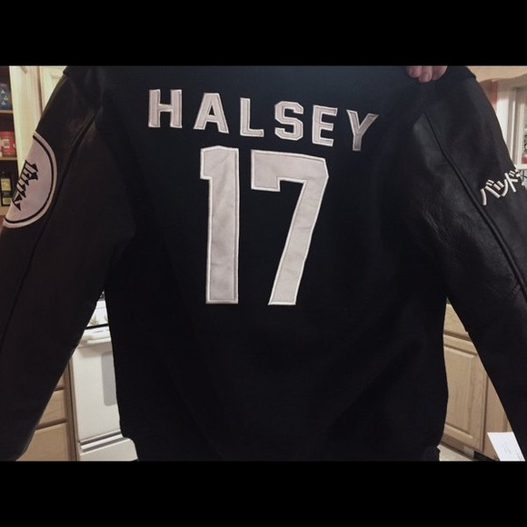 LOOKING FOR HALSEY VARSITY JACKET - Picture 2 of 3