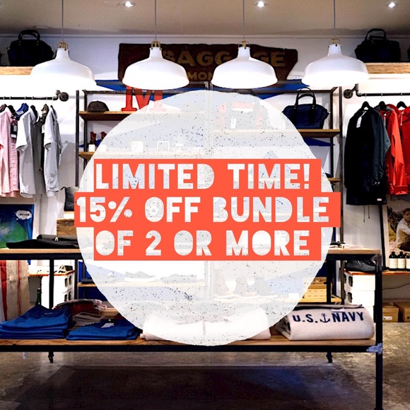 LIMITED TIME SALE! 15% odd bundle of 2 or more!
