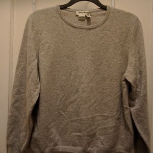 Eddie Bauer 100% cashmere sweater