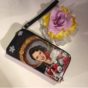 Handmade Designed Vintage Mexican Señorita Wallet