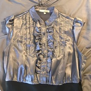 Dillard's charcoal & black dress