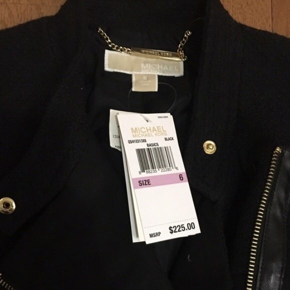 Michael Kors Black Jacket (NWT) - Picture 2 of 3