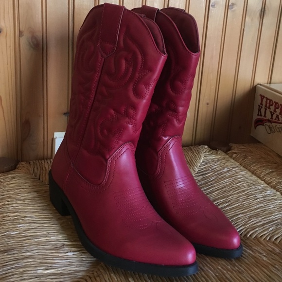 NWT Rampage COW GIRL BOOTS