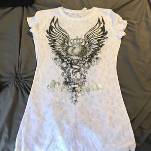 New York fitted T-size small